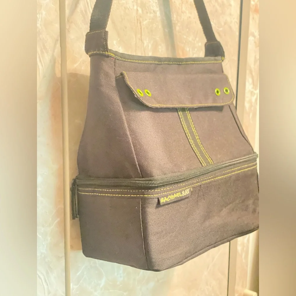 Rachael Ray Black & Green Lunch Bag